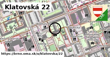 Klatovská 22, Brno