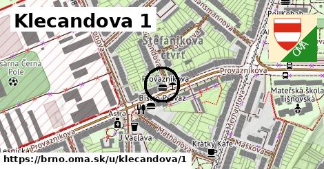 Klecandova 1, Brno