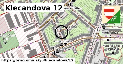 Klecandova 12, Brno