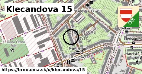 Klecandova 15, Brno