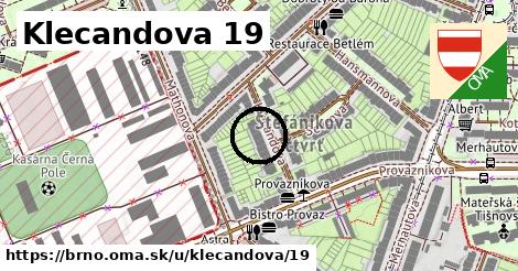 Klecandova 19, Brno