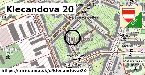 Klecandova 20, Brno
