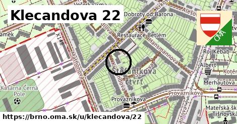 Klecandova 22, Brno