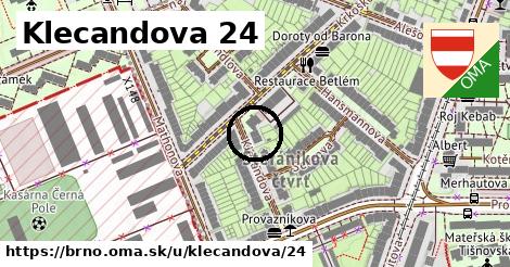 Klecandova 24, Brno