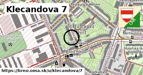 Klecandova 7, Brno
