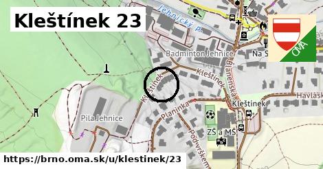 Kleštínek 23, Brno