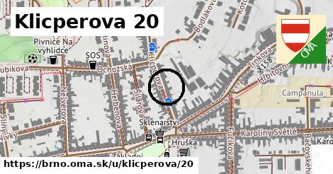 Klicperova 20, Brno