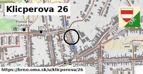 Klicperova 26, Brno