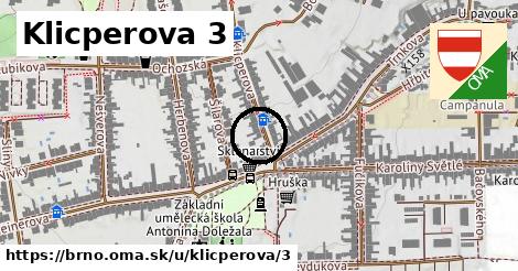 Klicperova 3, Brno