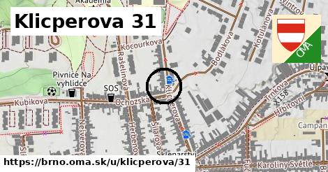 Klicperova 31, Brno