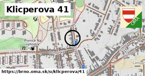 Klicperova 41, Brno