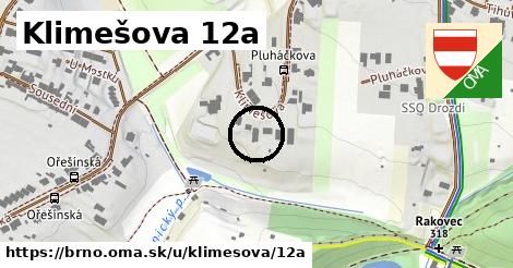 Klimešova 12a, Brno