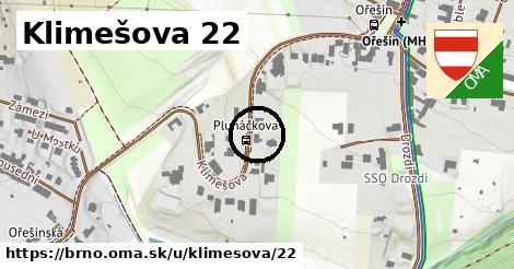 Klimešova 22, Brno