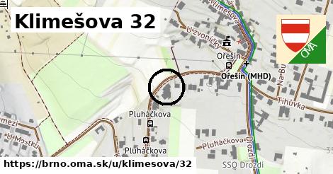 Klimešova 32, Brno