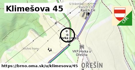 Klimešova 45, Brno