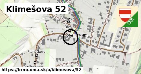 Klimešova 52, Brno