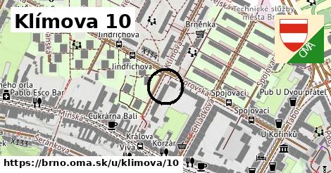 Klímova 10, Brno