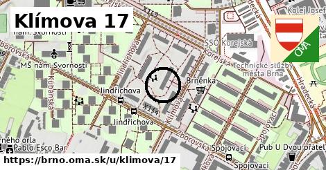 Klímova 17, Brno