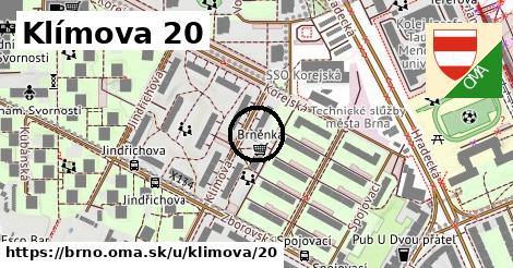 Klímova 20, Brno