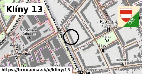 Klíny 13, Brno