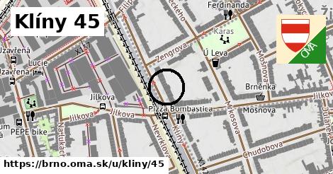 Klíny 45, Brno