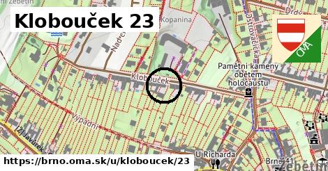 Klobouček 23, Brno