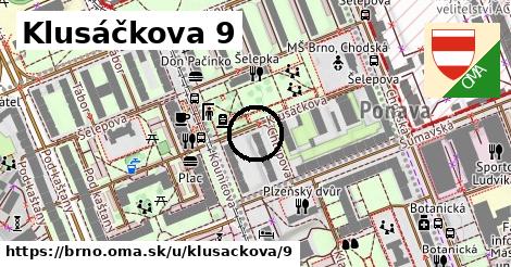 Klusáčkova 9, Brno