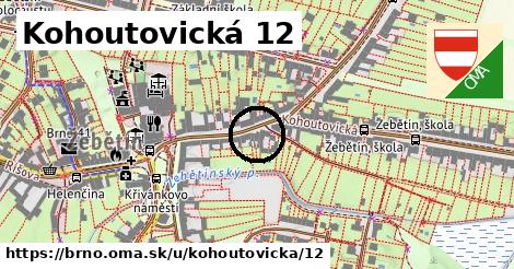 Kohoutovická 12, Brno