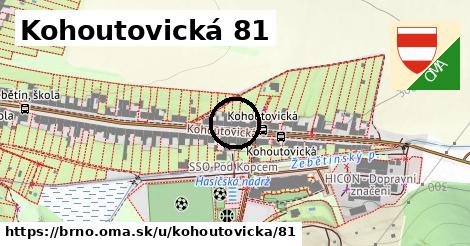 Kohoutovická 81, Brno