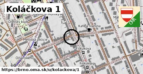 Koláčkova 1, Brno