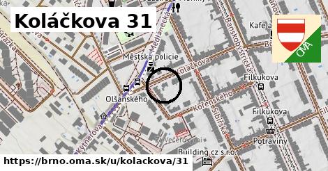 Koláčkova 31, Brno