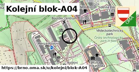Kolejní blok-A04, Brno