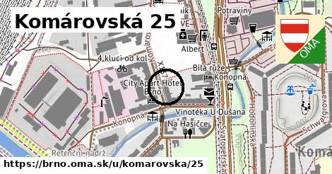 Komárovská 25, Brno