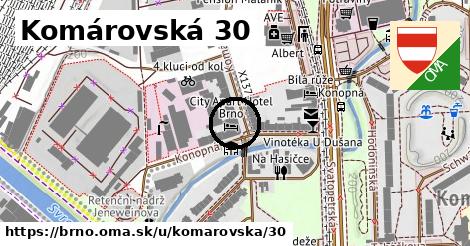 Komárovská 30, Brno