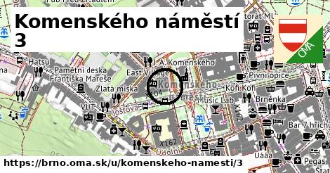 Komenského náměstí 3, Brno