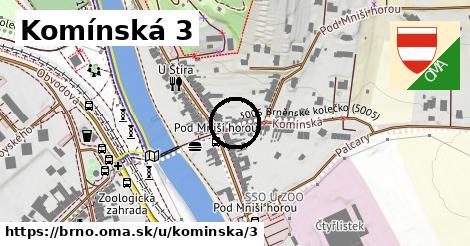 Komínská 3, Brno