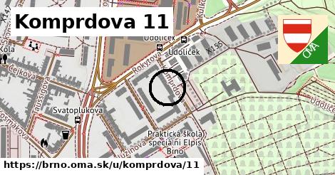 Komprdova 11, Brno