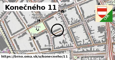 Konečného 11, Brno