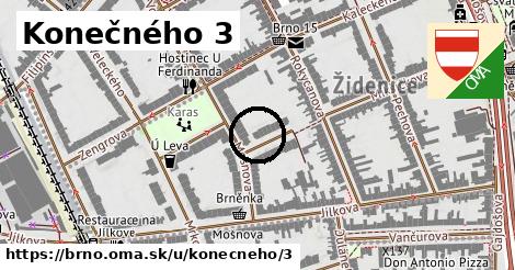 Konečného 3, Brno