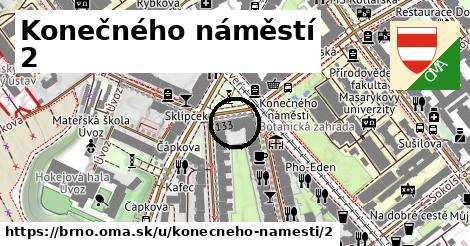 Konečného náměstí 2, Brno