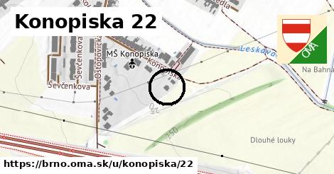 Konopiska 22, Brno