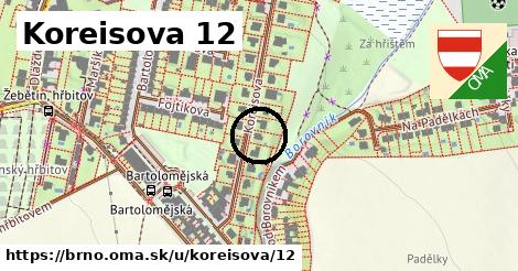 Koreisova 12, Brno