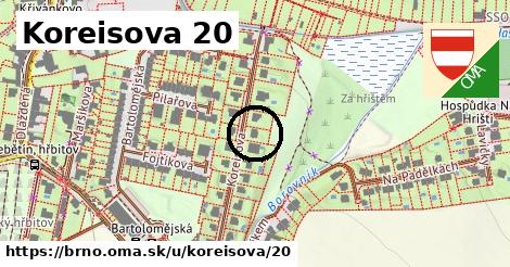 Koreisova 20, Brno