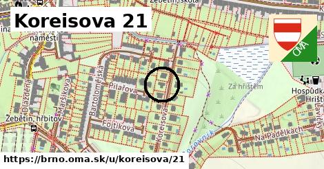 Koreisova 21, Brno