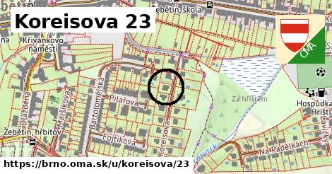 Koreisova 23, Brno