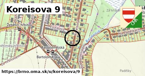 Koreisova 9, Brno