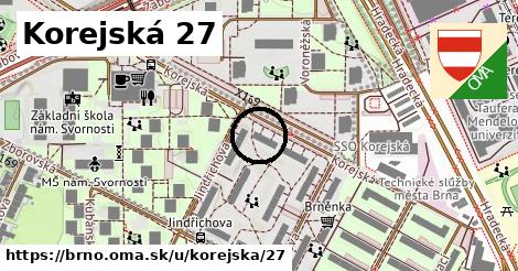 Korejská 27, Brno