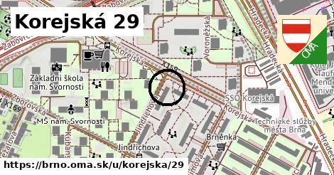 Korejská 29, Brno