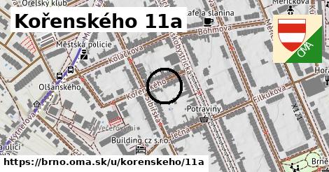 Kořenského 11a, Brno