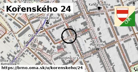 Kořenského 24, Brno